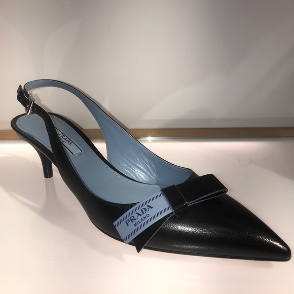 Prada Slingback Kitten Heel (Sold in Store) - Picture 4 of 4
